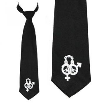 Krawatte LOGO breit